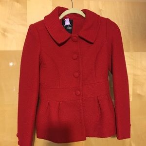 Red jacket